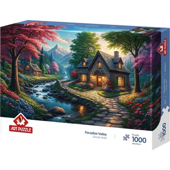 Art Puzzle Пъзел Art Puzzle от 1000 части - Райска долина (41018)