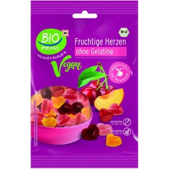 BIO PRIMO Био плодови бонбони - без желатин - Fruity Hearts