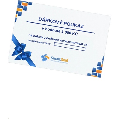 Smartseal Dárkový poukaz v hodnotě 1 000 Kč