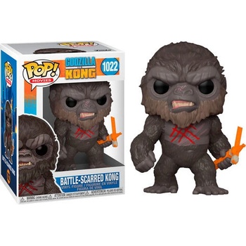 Funko Pop! 1022 Movies Godzilla Vs Kong Battle-Scarred Kong