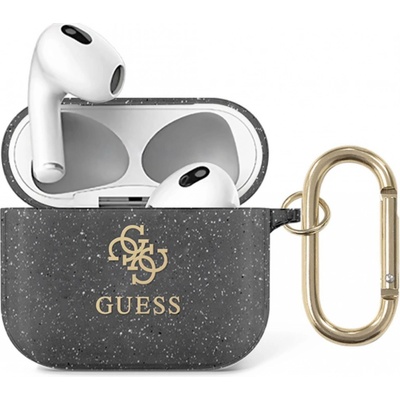 Guess 4G TPU Glitter puzdro pre Airpods Pro GUAPUCG4GK