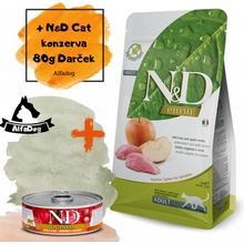 N&D PRIME CAT Adult Boar & Apple 5 kg