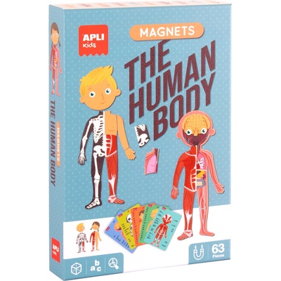 APLI edukační hra s magnety - Lidské tělo, 5+