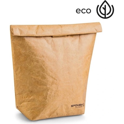 Spokey Eco Friendly Vanilla Termo obal na desiatu hnedý 20 x 12 x 30 cm