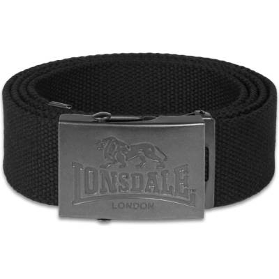 Lonsdale Unisex belt černá šedá