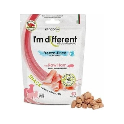 I´M DIFFERENT SNACK šunka mrazom sušený pamlsek 40 g