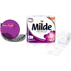 Milde тоалетна хартия 4бр. RELAX PURPLE (М67-2)