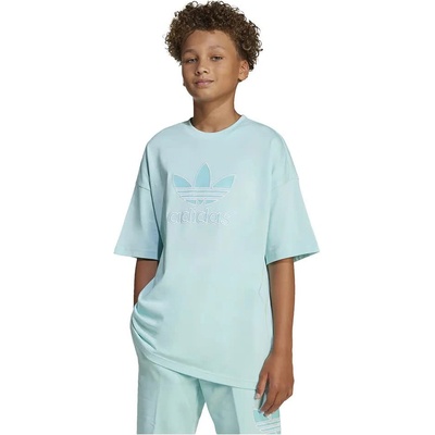 Тениска Adidas Originals Oversize Trefoil short sleeve T-shirt - Blue (Semi Flash Aqua)