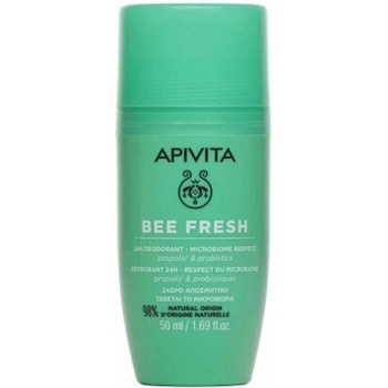 APIVITA Део рол - он с прополис и пробиотици 24часа , APIVITA Bee Fresh 24h Deodorant Roll-On 50 ml