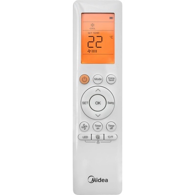 MIDEA rg10g4(b2)/bgefu1 - оригинален дистанционен контрол (rg10g4(b2)/bgefu1)