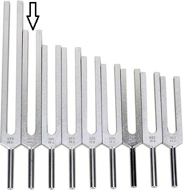 Ladička Solfeggio 285Hz
