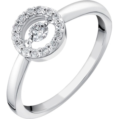 Tiami Prsten z bílého zlata s diamanty Air Brilliant RABW2503