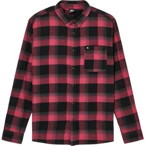 Quiksilver Мъжка риза с копчета Quiksilver Motherfly Plaid L/S Shirt - Oxblood Red Motherfly - размер XXL (033-3338-0316)