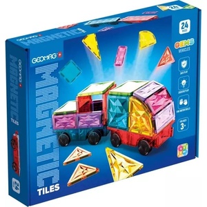 Geomag Geomag: Магнитни плочки Gems строително играчка за превозни средства (02428)