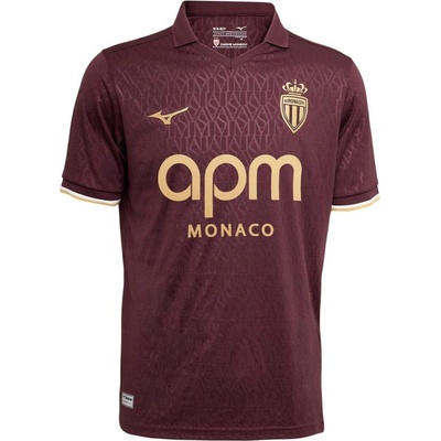 Mizuno AS Monaco Away 2026/27 vínová