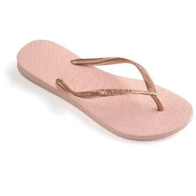 Джапанки Havaianas Slim flip flops - Pink (Ballet Rose)