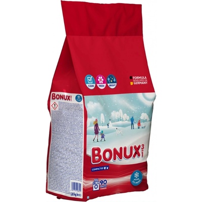 Bonux 3v1 White Polar Ice fresh prací prášek 90 PD 5,85 kg