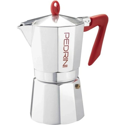 Pedrini Kaffettiera Brillant červená 6