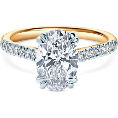 Savicki Zásnubný prsteň dvojfarebné zlato laboratórny diamant SAVR96117 YW LGD 200