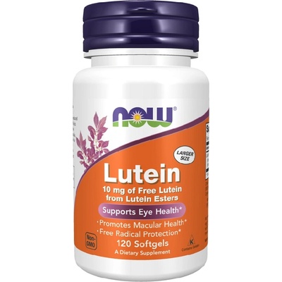 NOW NOW Lutein Esters 10mg, 120 Softgels