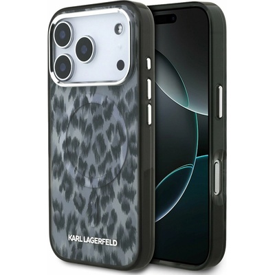 KARL LAGERFELD IML Leopard MagSafe Заден калъф за iPhone 17 Pro Grey Karl Lagerfeld | Siv | ЖЕНИ | UNI