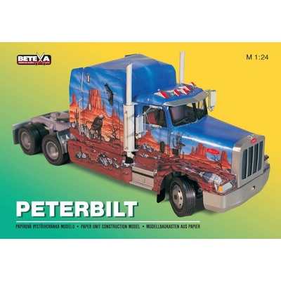 Vystřihovánka - Tahač Peterbilt – Zboží Dáma