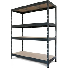 AR Shelving Regál Rivet 180 x 150 x 60 cm 4 police