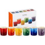 Le Creuset Чаша 350 ml, комплект от 6 бр. , RAINBOW, керамика с глазура, Le Creuset (LECR79114355219030)