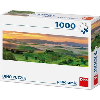 Dino Panoramatické Val d’Orcia Toskánsko Itálie 1000 dílků