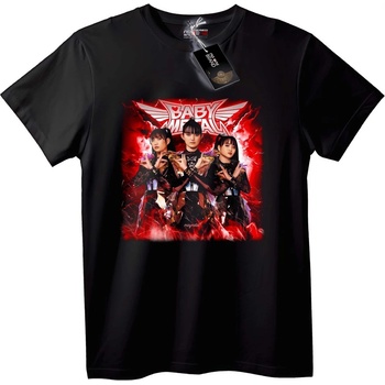 NOONEBRAND Официална тениска BABY METAL - 5XL, Black