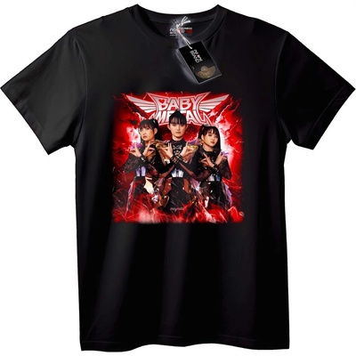 NOONEBRAND Официална тениска BABY METAL - 5XL, Black