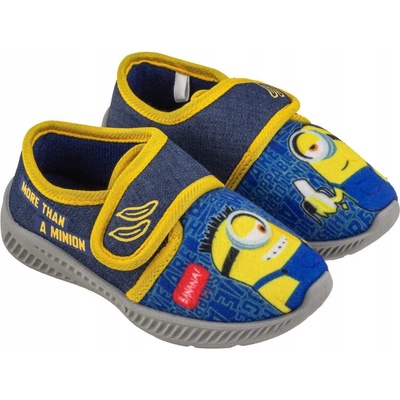 MINIONKI papuče DO ŠKÔLKY chlapčenské ELASTICKÉ