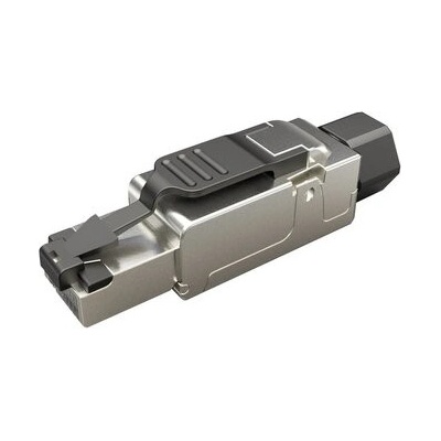 Solarix Konektor RJ45 CAT6 STP univerzální samořez.prům. SXRJ45-6-STP-BK-SA