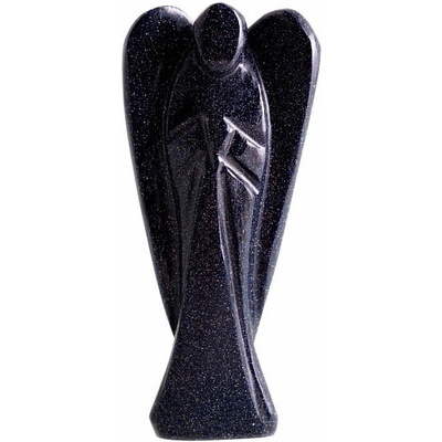 Nefertitis Avanturín modrý anděl strážný 7,5 cm NF44355 - XXL - cca 7,5 cm