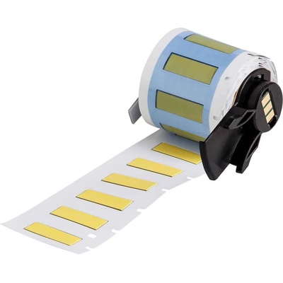 Brady M6-187-1-342-YL / 173630, PermaSleeve маркерни ръкави за кабели, 25.78 mm x 8.50 mm (173630)