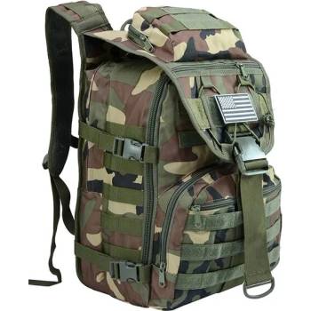 DRAGOWA Tactical Тактическа раница Dragowa Tactical 35L, джунгла камуфлаж (DRG066.Jungel camou)