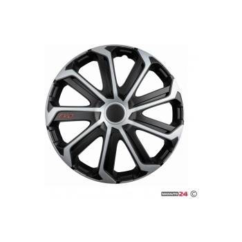 Versaco Тасове за джанти 15'' Versaco Evo Black/Silver