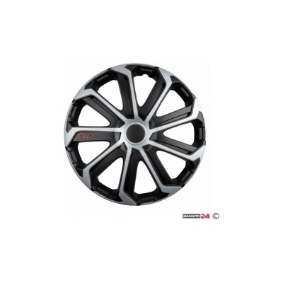 Versaco Тасове за джанти 15'' Versaco Evo Black/Silver