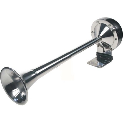 Singl-fanfára chrom, 12V, 490mm elektromagnetická