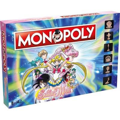 Winning Moves Настолна игра, Winning Moves, Monopoly, Сайлър Муун (WM36177)