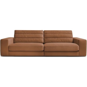 Bobochic Оранжев кадифен диван 276 cm Sierra - Bobochic Paris (107352)