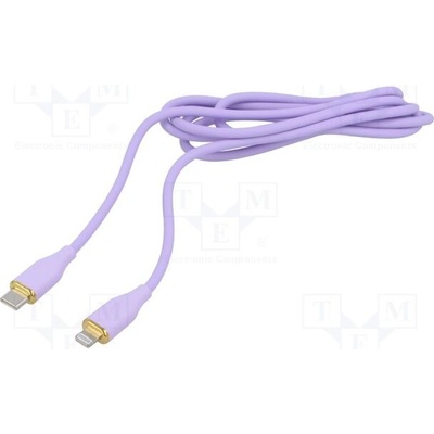 Gembird CC-USB2S-CM8PM-1.5M-P USB 2.0 1,5m fialový