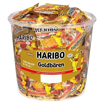 HARIBO Плюшени мечета Haribo малки торбички 9.8g 100бр