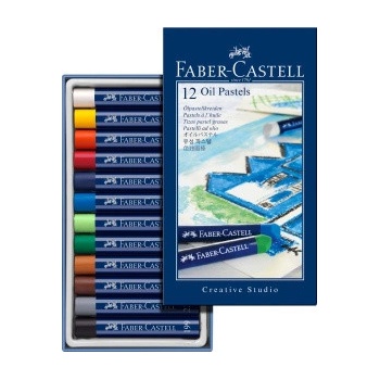 Faber-Castell Pastely olejové pap.krabička 12ks 127012