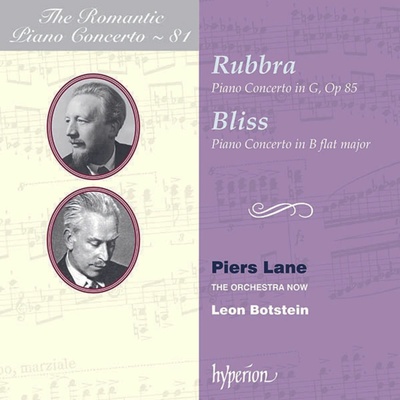LANE, PIERS - ROMANTIC PIANO CONCERTO 81 CD