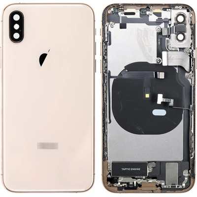 Apple iPhone XS Max - Zadní Housing - zlatý s malými díly