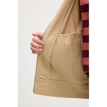 adidas Originals Памучно яке adidas Originals в бежово преходен модел KF2312 (KF2312)