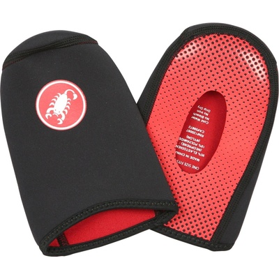 Castelli TOE THINGY 2 čierna/červená
