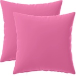 vidaXL Калъфка за възглавница 2 pcs HEERLEN Розово 50 x 50 cm (911014)