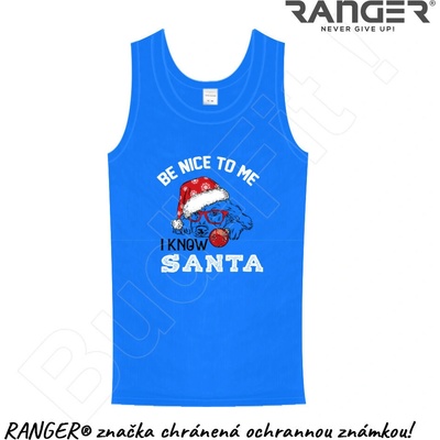 Ranger tielko motív Santa modrá